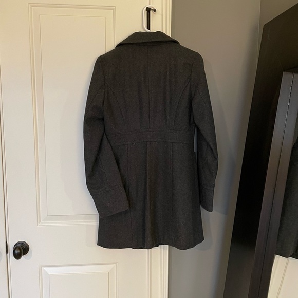 Anthropology Tulle gray fitted pea coat - Picture 4 of 4